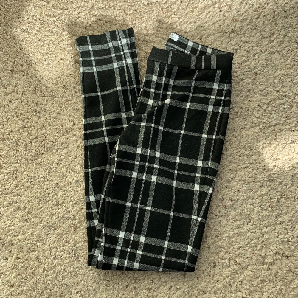 Plaid Leggings